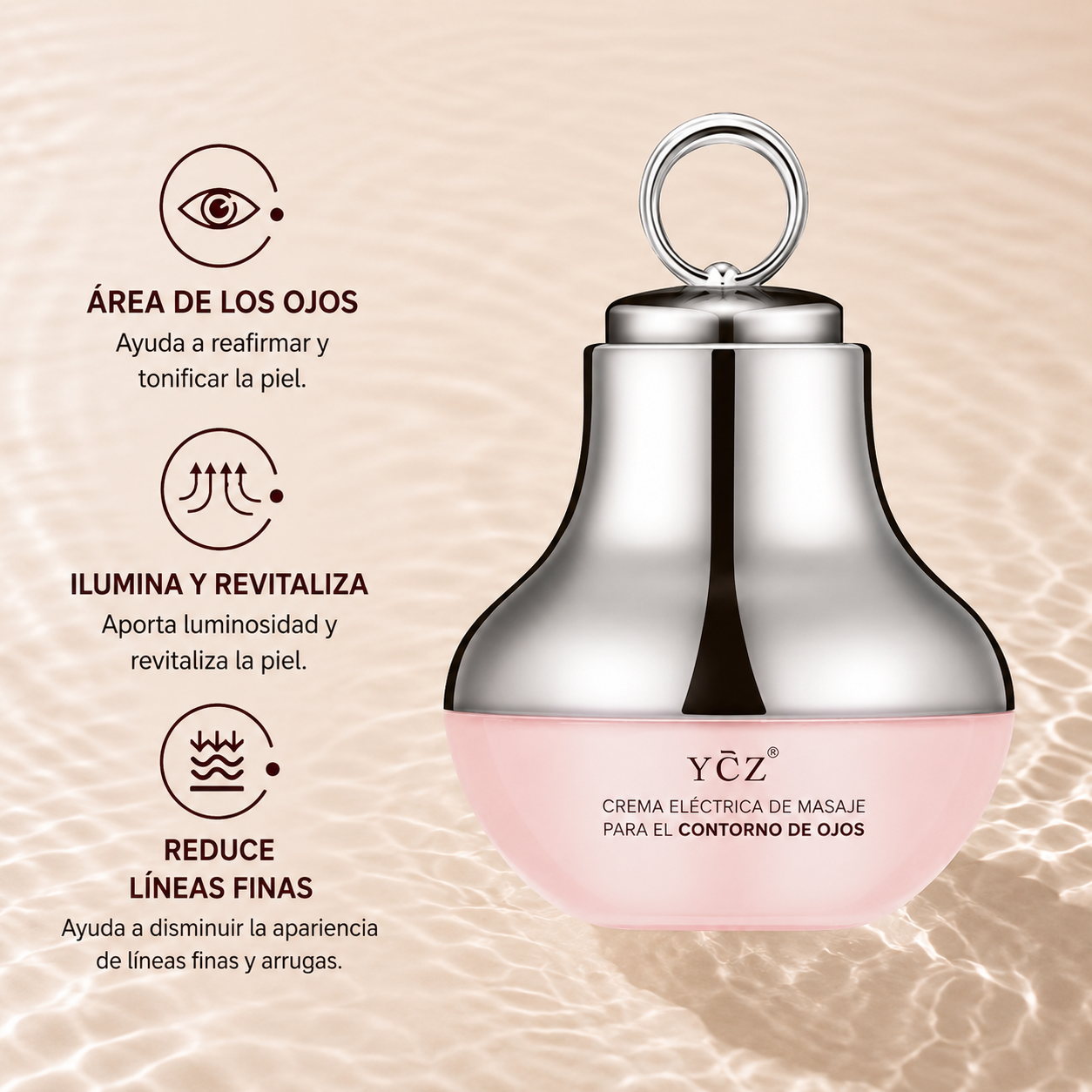 YCZ® Set reafirmante y revitalizante para el cuello y los ojos.
